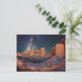 NIGHT SKY BIJ PUEBLO RUIN, NIEUWE MEXICO BRIEFKAART (Staand voorkant)