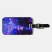 Night Sky Blue Sapphire Bagagelabel (Voorkant horizontaal)