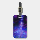 Night Sky Blue Sapphire Bagagelabel (Voorkant verticaal)