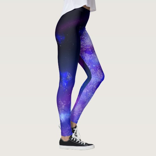 Night Sky Blue Sapphire Leggings (Rechts)