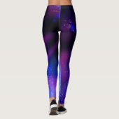 Night Sky Blue Sapphire Leggings (Achterkant)