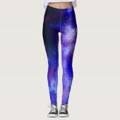 Night Sky Blue Sapphire Leggings (Voorkant)