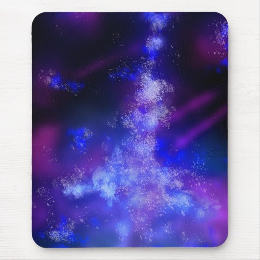 Night Sky Blue Sapphire Muismat (Voorkant)