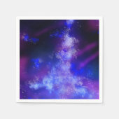 Night Sky Blue Sapphire Napkin Servet (Voorkant)