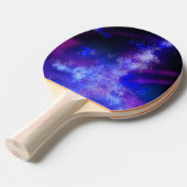 Night Sky Blue Sapphire Ping Pong Paddle Tafeltennisbatje (Voorkant Gekanteld)