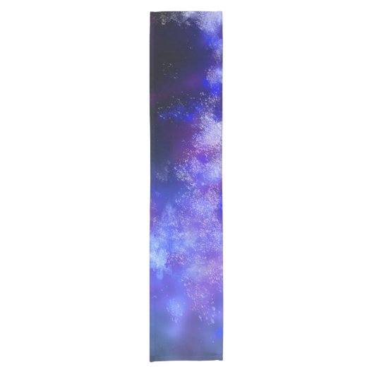 Night Sky Blue Sapphire Short Table Runner Korte Tafelloper (Voorkant)