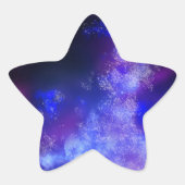 Night Sky Blue Sapphire Sticker (Voorkant)