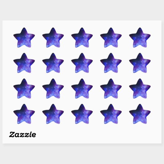Night Sky Blue Sapphire Sticker (Vel)