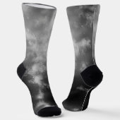 Night Sky Blue Sapphire Sustainable Crew Sock Sokken (Gebogen)