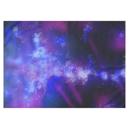 Night Sky Blue Sapphire Tablecloth Tafelkleed (Voorkant (Horizontaal))
