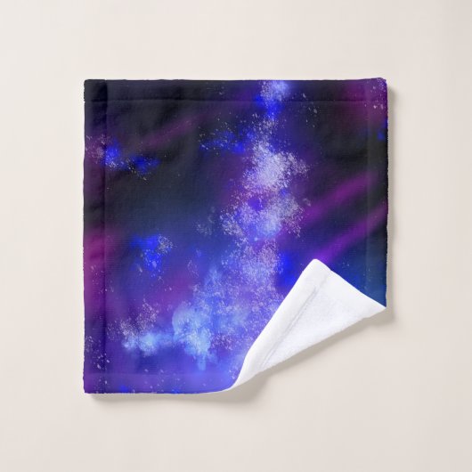 Night Sky Blue Sapphire Towel Bad Handdoek (Wasdoekje)