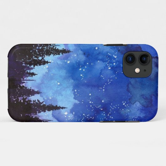 Night Sky-bos Case-Mate iPhone Case (Achterkant (horizontaal))