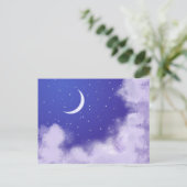 Night Sky Briefkaart (Staand voorkant)