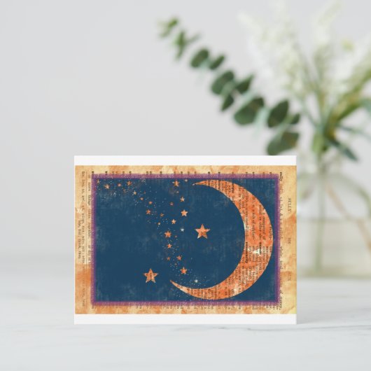 Night Sky Briefkaart (Staand voorkant)