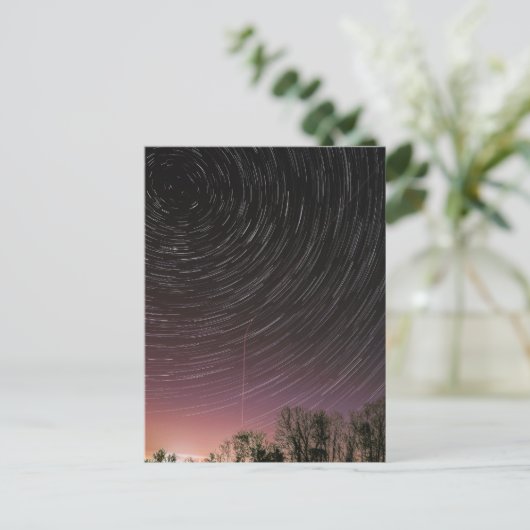 Night Sky Briefkaart (Staand voorkant)