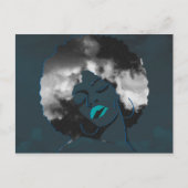 "Night Sky" Briefkaart (Voorkant)