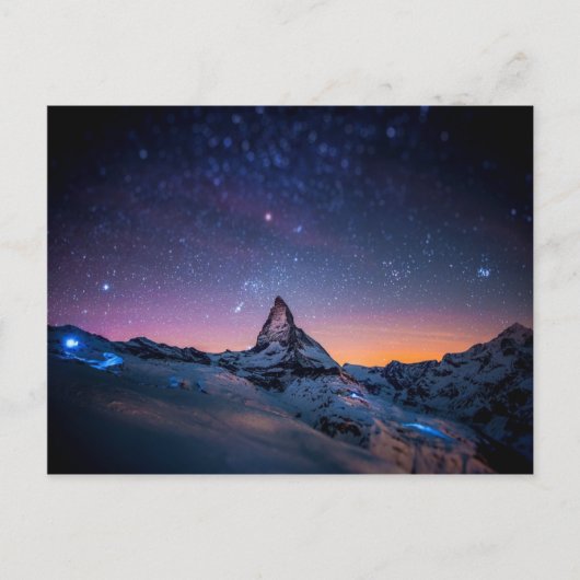 Night Sky Briefkaart (Voorkant)