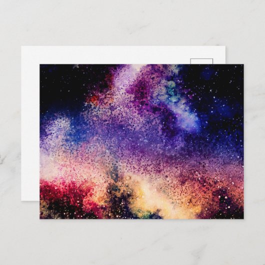 Night Sky Briefkaart (Voorkant / Achterkant)