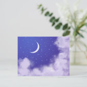 Night Sky Briefkaart (Staand voorkant)