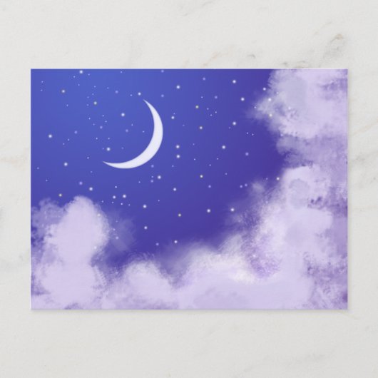 Night Sky Briefkaart (Voorkant)