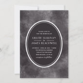 Night Sky bruiloft Kaart (Voorkant)