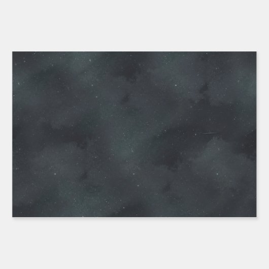 Night Sky Bundel (3) Inpakpapier Vel (Voorkant)