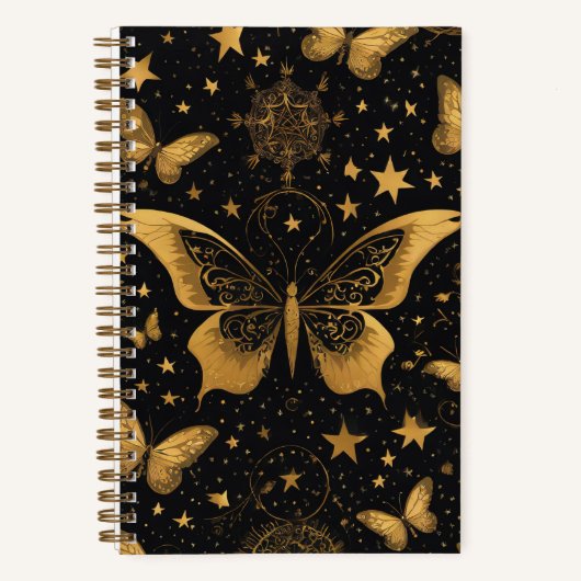 "Night Sky Butterfly" Journal Notitieboek (Voorkant)