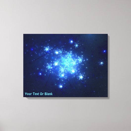 Night Sky Canvas Afdruk (Voorkant)