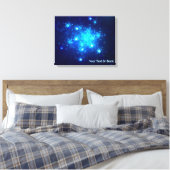 Night Sky Canvas Afdruk (Insitu (Slaapkamer))