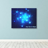 Night Sky Canvas Afdruk (Insitu (Houten vloer))