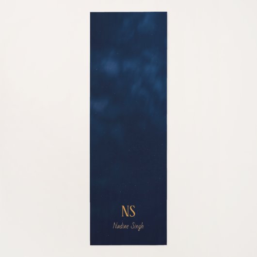 Night Sky, Chakra Yogi Vinyasa Flow Yoga Mat (Achterkant)