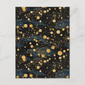 Night Sky Chiyogami Briefkaart (Voorkant)