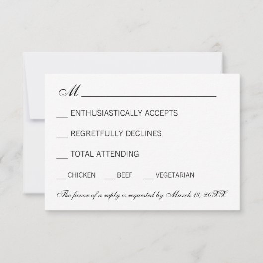 Night Sky Constellations RSVP (Achterkant)