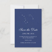 Night Sky Constellations Save the Date (Voorkant)