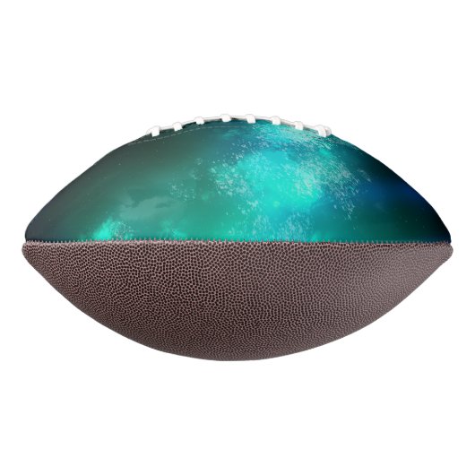 Night Sky Emerald American Football (Gedraaid 90)