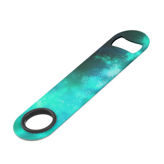 Night Sky Emerald Bottle Opener Speed Flessenopener (Voorkant Gekanteld)
