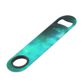 Night Sky Emerald Bottle Opener Speed Flessenopener (Achterkant Gekanteld)