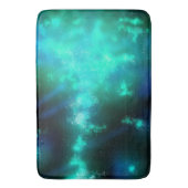 Night Sky Emerald Green Badmat (Voorkant Verticaal)