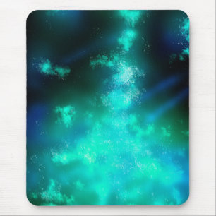 Night Sky Emerald Green Muismat