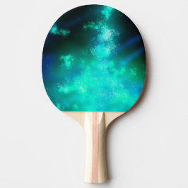 Night Sky Emerald Ping Pong Paddle Tafeltennisbatje