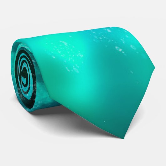 Night Sky Emerald Stropdas (Opgerold)