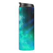 Night Sky Emerald Thermal Tumbler Thermosbeker (Geroteerd rechts)