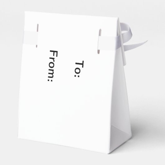 Night Sky Favor Bag Bedankdoosjes (Achterkant)