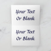 Night Sky Feestdagen Kaart (Binnen)