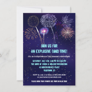 Night Sky Fireworks, 4e juli partij Kaart