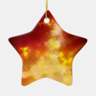 Night Sky Flame Keramische Decoratie