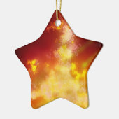 Night Sky Flame Keramische Decoratie (Links)