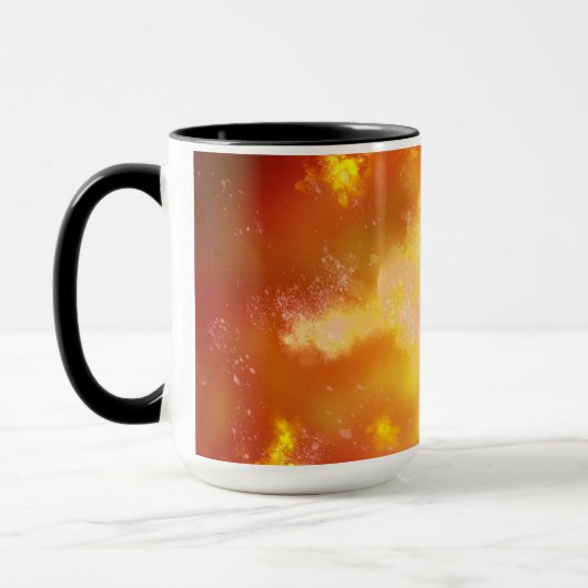 Night Sky Flame Mok (Links)