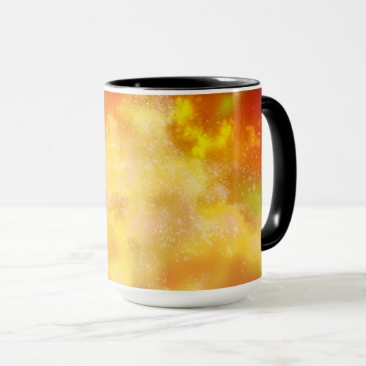 Night Sky Flame Mok (Voorkant rechts)