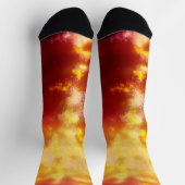 Night Sky Flame Sustainable Crew Sock Sokken (Top)